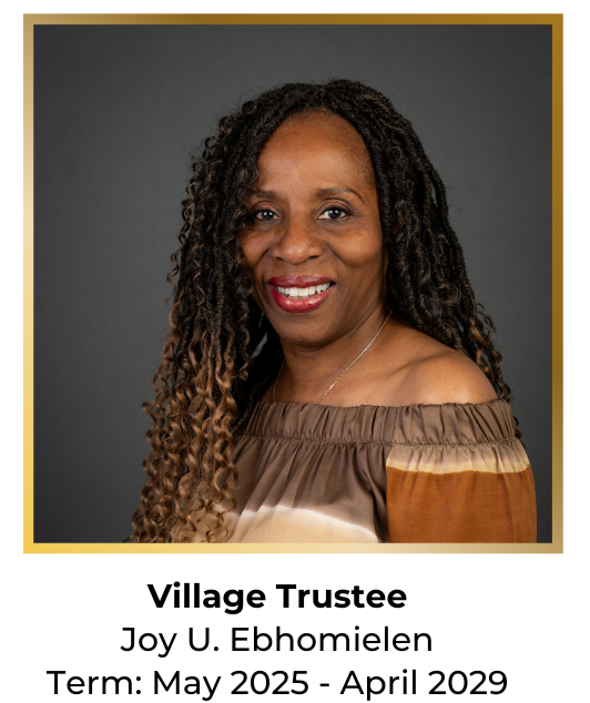 Village Trustee  Joy Ebhomielen