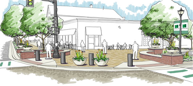 Northwest Corner of Shermer and Meadow